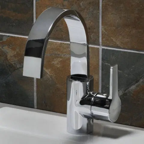Fern Single Hole Single-Handle Bathroom Faucet 1.25 GPM/4.5 L/min with Lever Handles — image 1